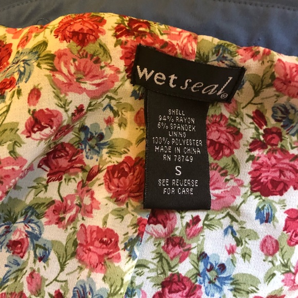 Wet Seal Blue Blazer - Picture 7 of 7